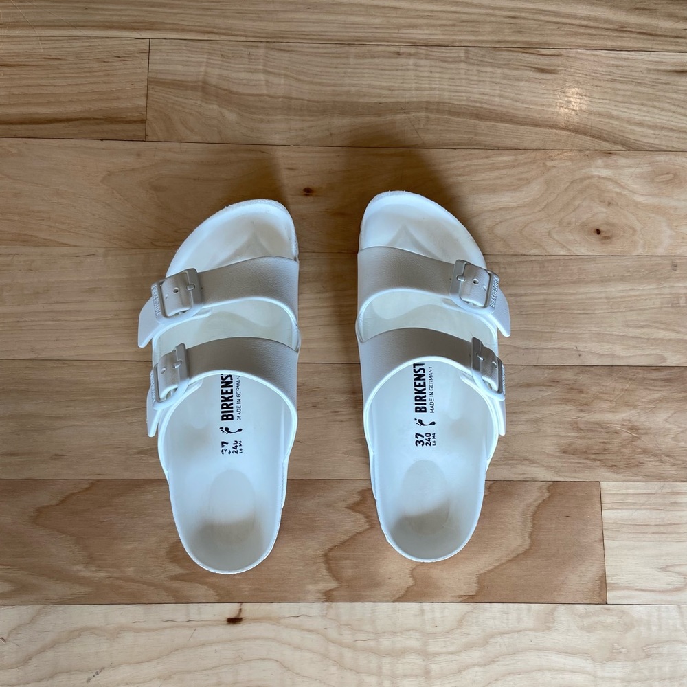 Birkenstock Arizona Eva Sandals Size 37 White